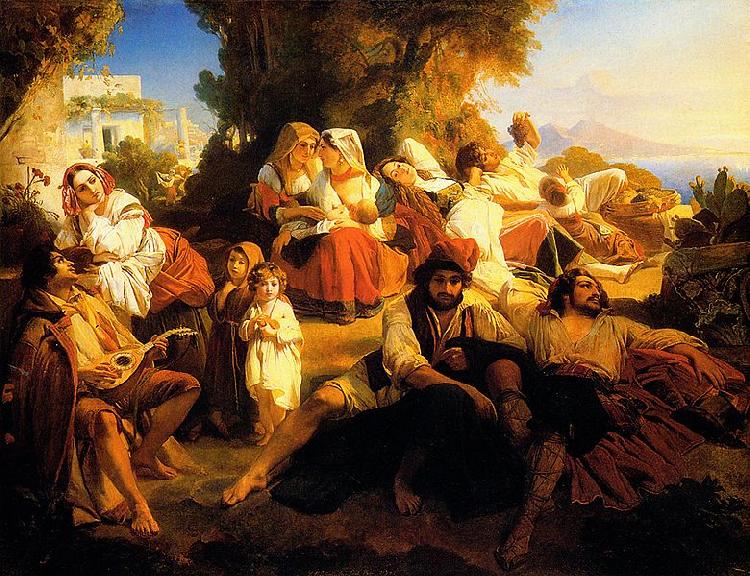 Franz Xaver Winterhalter Il dolce farniente